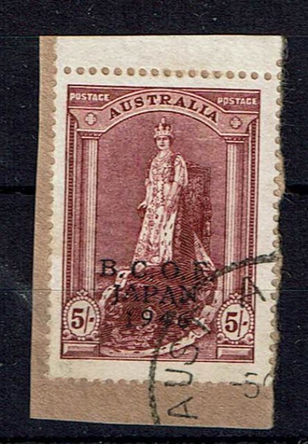 Image of Australia-B.C.O.F SG J7a FU British Commonwealth Stamp